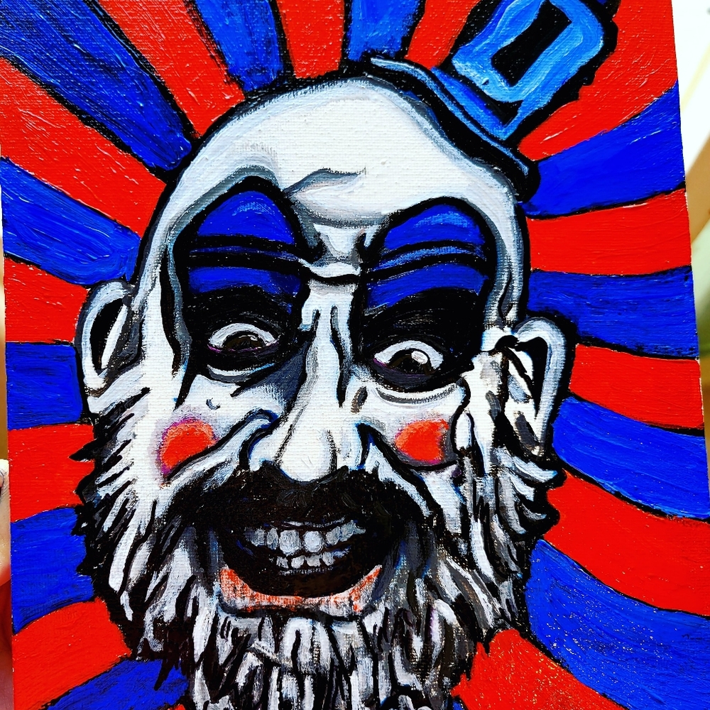 Captain Spaulding painting